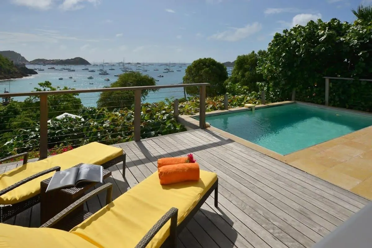 Charming Bay Villa Offers Magnificent Sunsets 구스타비아 생 바르텔레미
